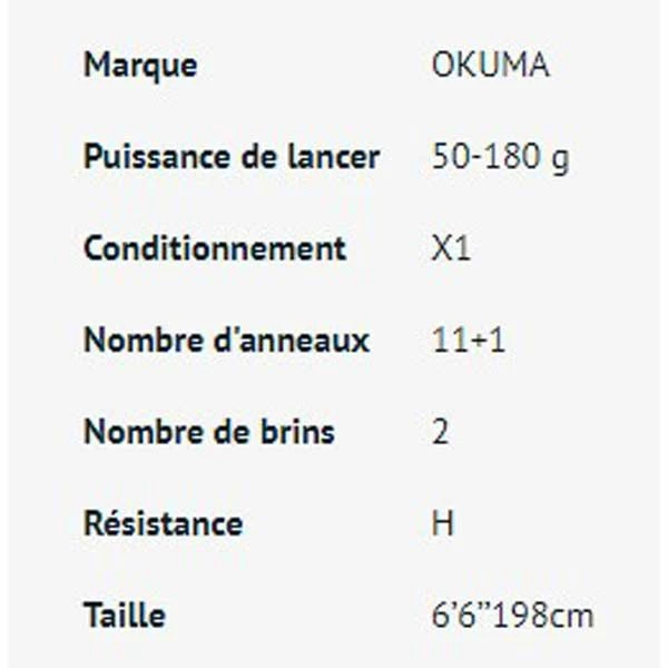 Okuma Scorpio Tataki Boat Egging Rod - Image 2